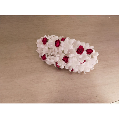 Tocado Flores Regional - Jazmin y rosas