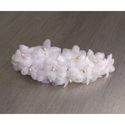 Tocado Flores Regional - Organza