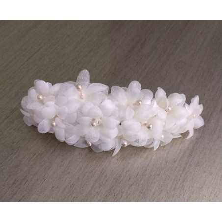 Tocado Flores Regional - Organza
