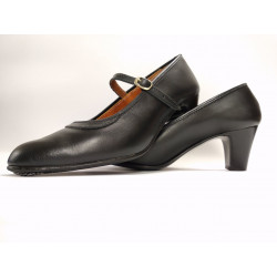 Zapatos Flamenco Malaca - M-74 BOX (Piel con Clavos)