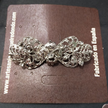 Broche plateado - Raquel Redondo - 1502