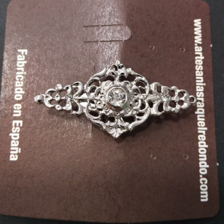Broche plateado - Raquel Redondo - 1498