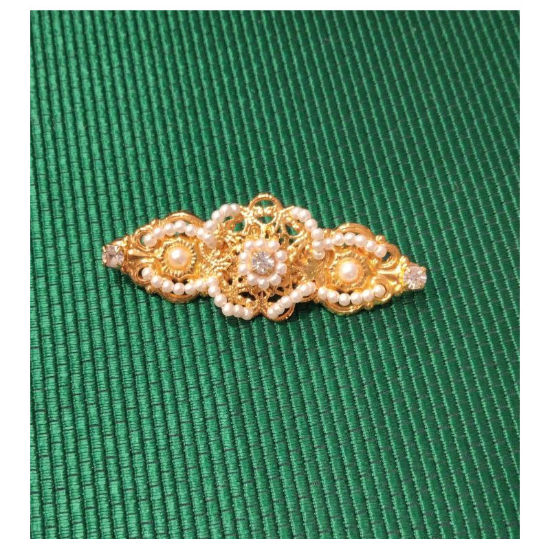 Broche Regional - Flor de perlas