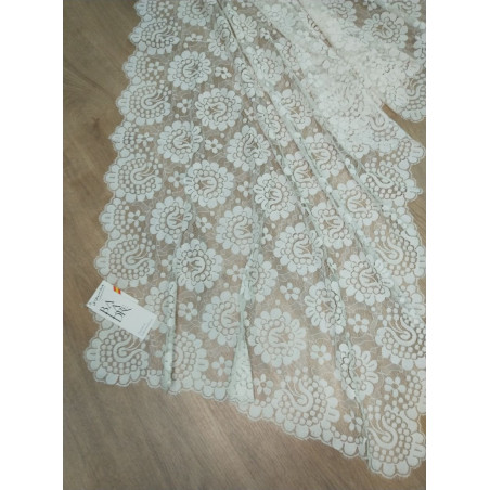 Mantilla blanco roto- R-191 - J.Pertiñez