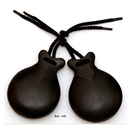 Jale Castanets - 106 - EBONY IMITATION (Beginner)