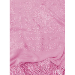 Manila shawl - pink